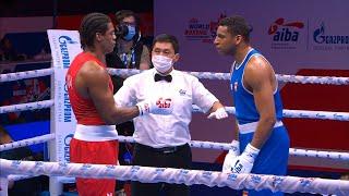 Quarterfinals (92kg) TALLEY Jamar (USA) vs  REYES PLA Enmanuel (ESP) | AIBA WCHs 2021