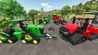 Farmers Battle with Tractors and Trucks | Farming Simulator 25