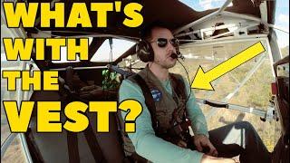 Why I ALWAYS Wear a Vest when Flying Small Aircraft