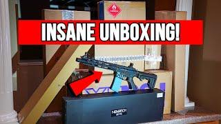 I Spent way too much on this Airsoft Unboxing! *Crazy Guns ONLY*