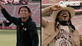 RYAN WILLIAMS VS. CAM NEWTON | EA CFB 25 ON ALABAMA JUMBOTRON 