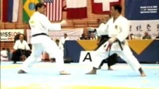 Kumite masculino individual (Male Individual Kumite) - Mundial 2004 Davos, Suíça