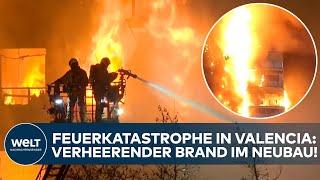 FEUERKATASTROPHE VALENCIA: Großbrand im Neubau - der harte Kampf um jedes Menschenleben in Spanien!