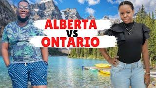 Best province to STUDY and settle in Canada| Ontario vs Alberta @JessieKat