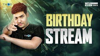 Birthday Stream BGMI Live #shortslive #shorts #bgmilive #bmps #twob