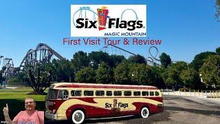 Six Flags Magic Mountain First Time Visit Tour & Review