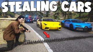 Stealing Cars During Street Races.. GTA RP