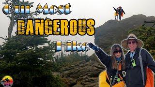 Hiking to Macrae Peak at Grandfather Mountain | North Carolina's most dangerous trail