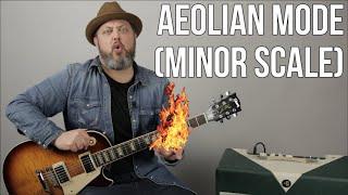 Lead Guitar Lesson - Modes: Aeolian Scale Study For Guitar