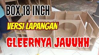 BOX SPL 18 INCH DOUBLE LEBIH  LEBIH GLER DI LAPANGAN