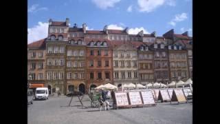 Варшава.  Старый город.  Архитектура. Warsaw. Old city. Architecture.