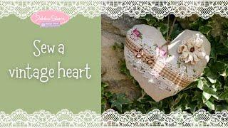 How to Sew a Vintage-Style Heart