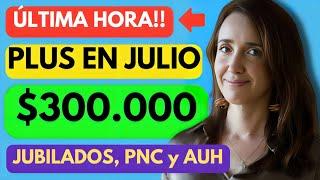  SORPRESA en JULIO para JUBILADOS y PENSIONADOS de ANSES  ¿CUÁNTO COBRO? PNC, PUAM, AUH, AUE, SUAF