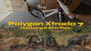 Polygon Xtrada 7 Unboxing & First Impressions | Avalahalli Forest Trails |  MTB Bangalore
