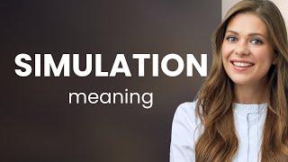 Simulation — meaning of SIMULATION