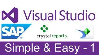 Learn Crystal Reports in just 1 hour | so simple.