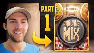 Pancake Packaging Design | FULL DESIGN PROCESS (Pt. 1)