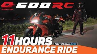 QJMOTOR SRK600RC 11 HOURS ENDURANCE RIDE