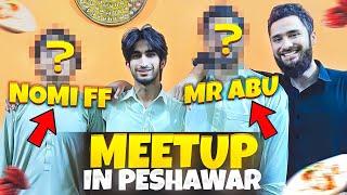 I MET MR ABU, AJ FF & NOMI FF ️ | Pakistan Server YOUTUBERS Meet-up