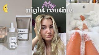 My updated night routine