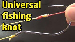 Universal fishing knot / One fishing knot for all occasions. The Only Fishing Knot You Need.