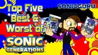 Top 5 Best and Worst of Sonic Generations | SONICGURU