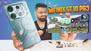 Infinix GT 10 pro - 90 FPS PUBG Test with FPS!  Heating & Battery Drain 