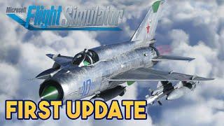 Microsoft Flight Simulator 2020 - FIRST UPDATE FOR 2022