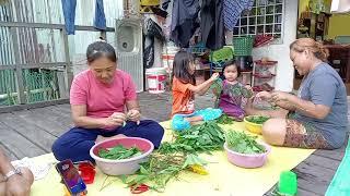 Manggang B4B1 & Sayap Manok Engau Lingka Sampun , Santai2 Ba Tanju.