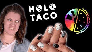 Professional Soap Maker Tries Holo Taco Nail Polish | #12DaysofSoapmas2020 | Royalty Soaps