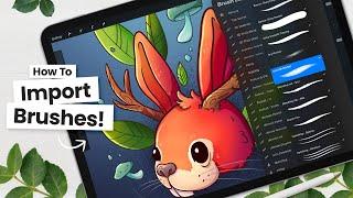 How To Import BRUSHES | Procreate 101