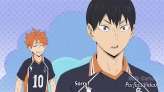 Haikyuu!! When hinata misses a serve vs when Kageyama misses a serve