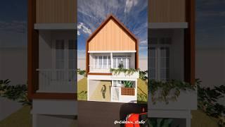 Design Rumah Minimalis 6x12 #eksterior #designrumahminimalis #designrumah #rumahidaman