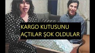 KARGO KUTUSU ŞOK ETTİ