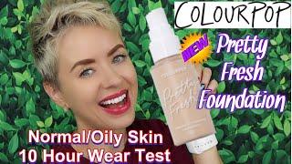 ColourPop Pretty Fresh Foundation 2020 | Review + 10 Hour Wear Test