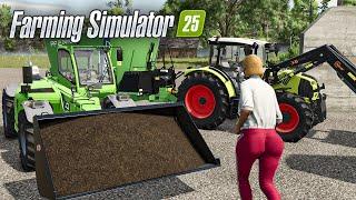 FS25 Feeding new animals goats and buffaloes ! Farming Simulator 25