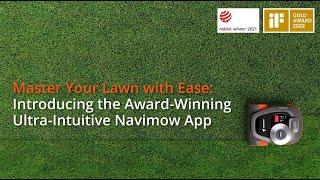 Introducing the Award-Winning, Ultra Intuitive Navimow App