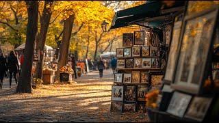 Amazing Fall Foliage in Central Park (Binaural Audio)