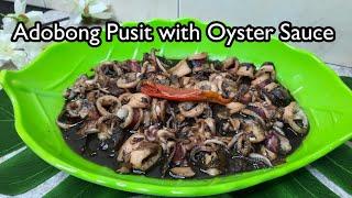 Adobong Pusit with Oyster Sauce | Tender & Tasty Squid @CCABKitchen