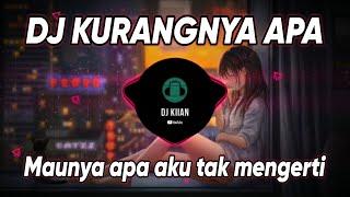 DJ KURANGNYA APA AKU SELAMA INI MAUNYA APA AKU TAK MENGERTI REMIX VIRAL TIKTOK TERBARU 2023 FULL BAS