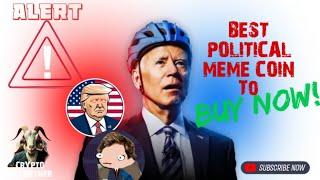 Best Political Meme Coin to buy now! Trump vs Biden - FJB Memecoin -Buy NOW!? #bestmemecoin