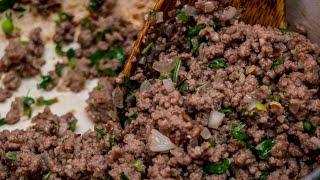 The Tastiest Samosa Minced meat Filling