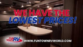 Fun Town RV has prices TOO LOW FOR THE RV SHOW!