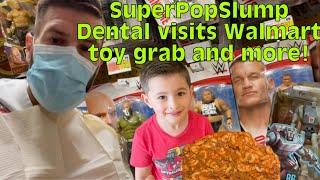 Super Pop slump for dinner after the dentist appointment & Walmart toy grab vlog