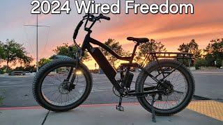 Sunset Ride on the 2024 Wired Freedom