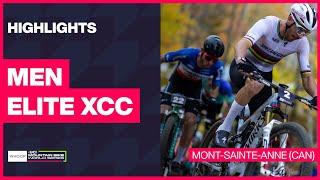 Mont-Sainte-Anne - Men Elite XCC Highlights | 2024 WHOOP UCI Mountain Bike World Cup