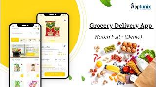 Build Your Own Grocery Delivery App | Grocery App Development | Get Instacart Clone App | Live Demo