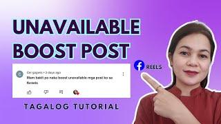 FB Reels Unavailable Boost Post