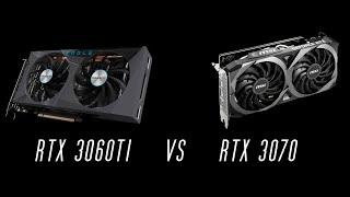 Сравнение RTX 3060Ti и RTX 3070