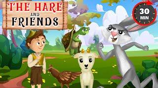 The Hare and Friends | Fairy Tales & Bedtime Stories For Kids | Kiddom Tales